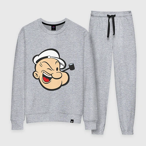 Женский костюм Popeye Face / Меланж – фото 1