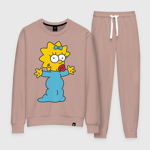 Женский костюм Maggie Simpson / Пыльно-розовый – фото 1