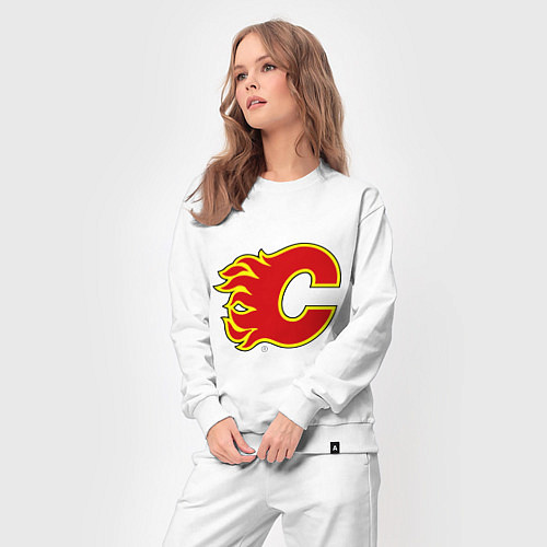 Женский костюм Calgary Flames / Белый – фото 3