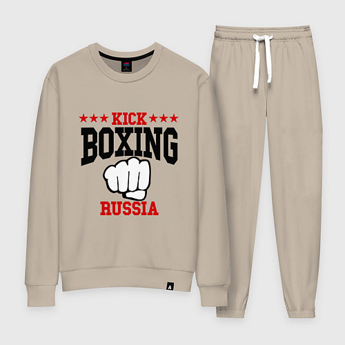 Женский костюм Kickboxing Russia / Миндальный – фото 1