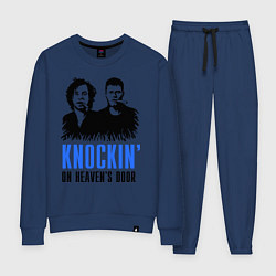 Костюм хлопковый женский Knockin on heaven's door, цвет: тёмно-синий