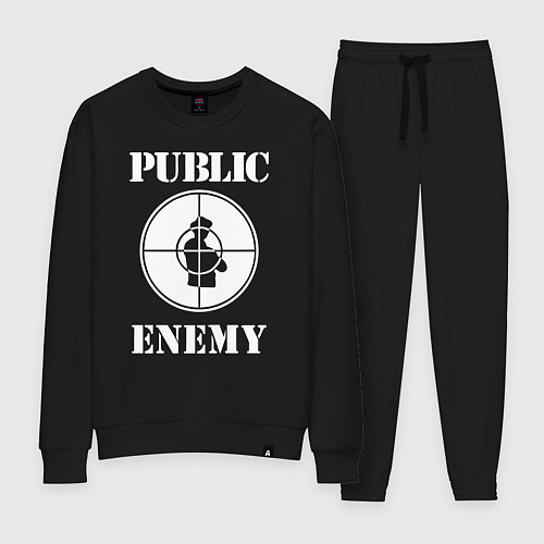 Женский костюм Public Enemy / Черный – фото 1