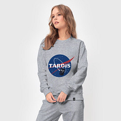 Костюм хлопковый женский Tardis NASA, цвет: меланж — фото 2