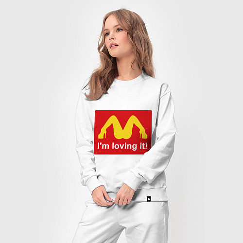 Женский костюм Im lovin it! / Белый – фото 3