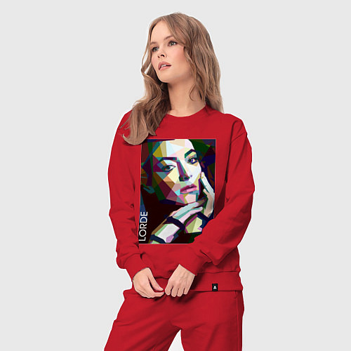 Женский костюм Lorde Art / Красный – фото 3