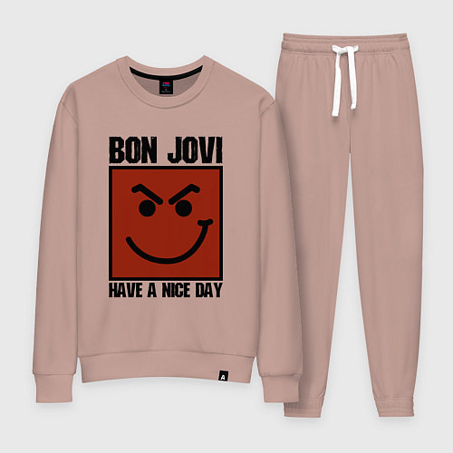 Женский костюм Bon Jovi: Have a nice day / Пыльно-розовый – фото 1
