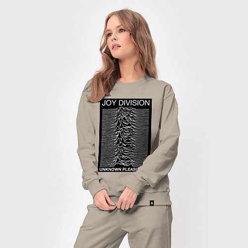 Женский костюм Joy Division: Unknown Pleasures / Миндальный – фото 3