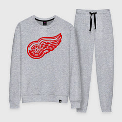 Костюм хлопковый женский Detroit Red Wings: Pavel Datsyuk, цвет: меланж