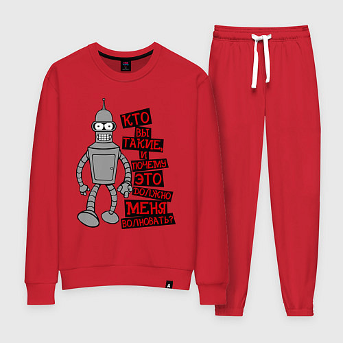 Женский костюм Бэндер: кто вы такие? / Красный – фото 1