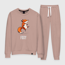 Костюм хлопковый женский Little Foxy, цвет: пыльно-розовый