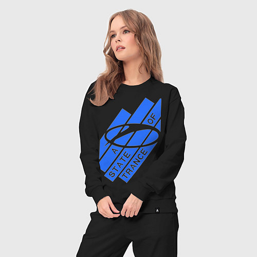 Женский костюм A state of trance / Черный – фото 3