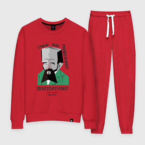Женский костюм Dostoevsky Crime / Красный – фото 1