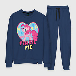 Костюм хлопковый женский Pinkie Pie: in my heart, цвет: тёмно-синий