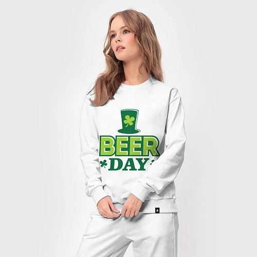 Женский костюм Beer day / Белый – фото 3