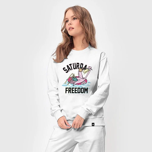 Женский костюм Saturday Freedom / Белый – фото 3