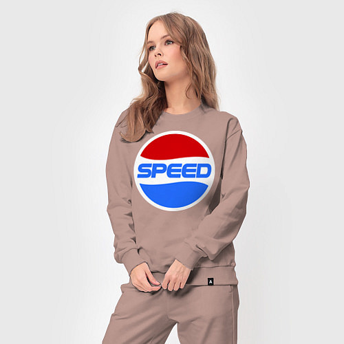 Женский костюм Pepsi Speed / Пыльно-розовый – фото 3