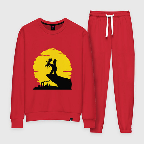 Женский костюм Homer & Bart / Красный – фото 1