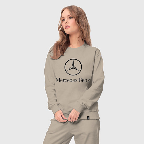 Женский костюм Logo Mercedes-Benz / Миндальный – фото 3
