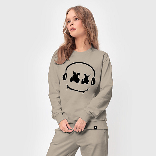 Женский костюм Marshmello Music / Миндальный – фото 3