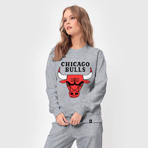 Женский костюм Chicago Bulls / Меланж – фото 3