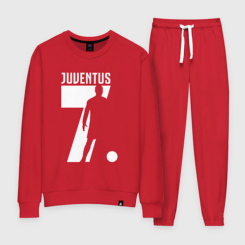 Женский костюм Juventus: Ronaldo 7 / Красный – фото 1