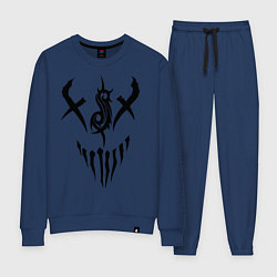 Костюм хлопковый женский Slipknot Demon, цвет: тёмно-синий