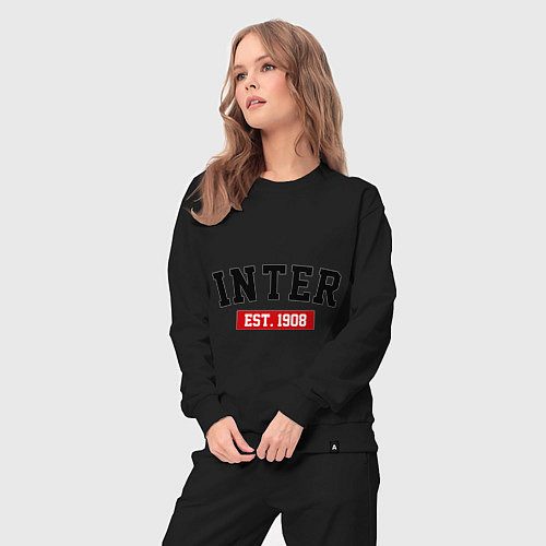 Женский костюм FC Inter Est. 1908 / Черный – фото 3