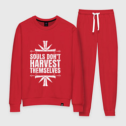 Костюм хлопковый женский Harvest Themselves, цвет: красный