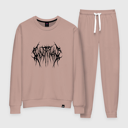 Женский костюм Ghostemane 2 / Пыльно-розовый – фото 1