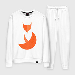 Костюм хлопковый женский Minimal Fox, цвет: белый