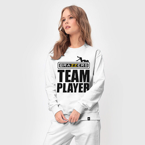 Женский костюм Brazzers Team Player / Белый – фото 3