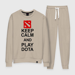 Женский костюм Keep Calm & Play Dota