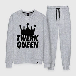 Костюм хлопковый женский Twerk Queen, цвет: меланж