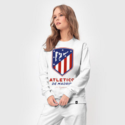 Костюм хлопковый женский Atlecito de Madrid, цвет: белый — фото 2
