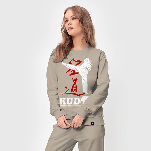 Женский костюм Kudo / Миндальный – фото 3
