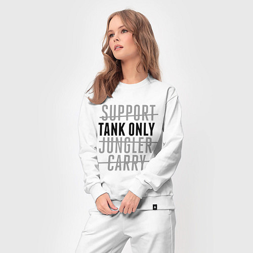 Женский костюм Tank only / Белый – фото 3