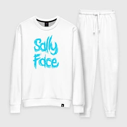 Костюм хлопковый женский SALLY FACE, цвет: белый