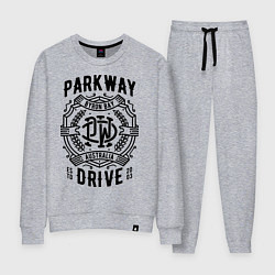 Костюм хлопковый женский Parkway Drive: Australia, цвет: меланж