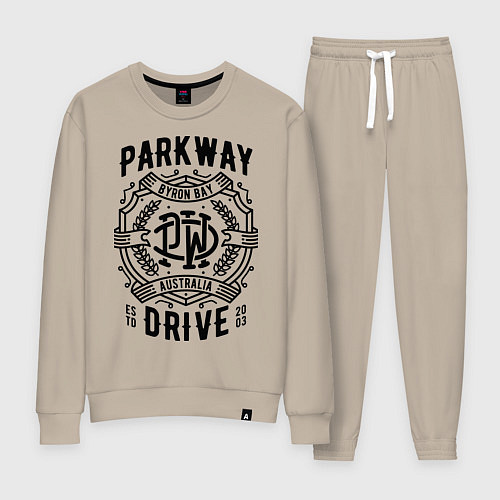 Женский костюм Parkway Drive: Australia / Миндальный – фото 1