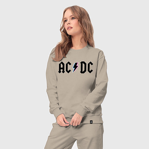 Женский костюм AC/DC / Миндальный – фото 3