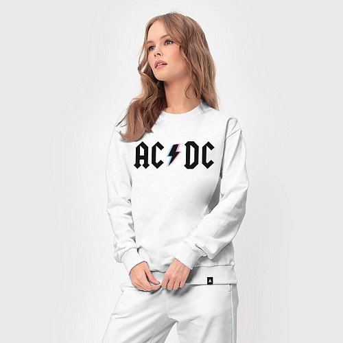 Женский костюм AC/DC / Белый – фото 3