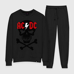 Женский костюм AC/DC Skull