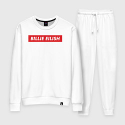 Костюм хлопковый женский Supreme: Billie Eilish, цвет: белый