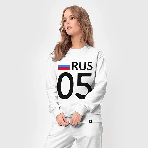 Женский костюм RUS 05 / Белый – фото 3