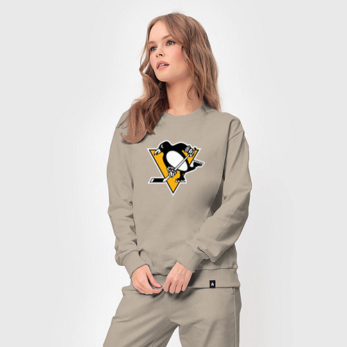 Женский костюм Pittsburgh Penguins: Evgeni Malkin / Миндальный – фото 3