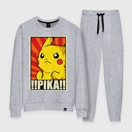 Женский костюм Pikachu: Pika Pika / Меланж – фото 1