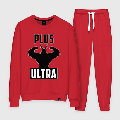 Женский костюм PLUS ULTRA черный / Красный – фото 1