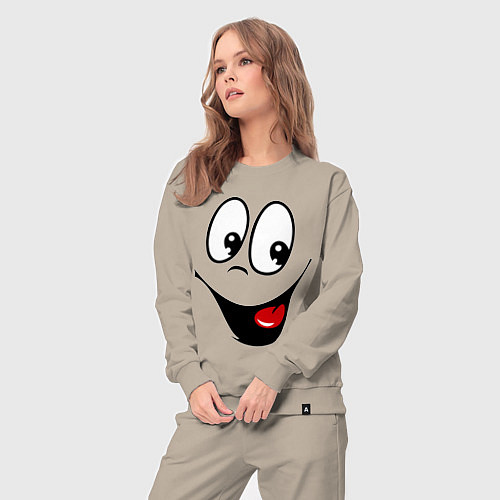 Женский костюм Заразительная улыбка / Миндальный – фото 3