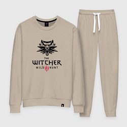Костюм хлопковый женский THE WITCHER 3:WILD HUNT, цвет: миндальный