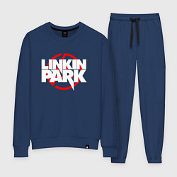 Костюм хлопковый женский LINKIN PARK, цвет: тёмно-синий